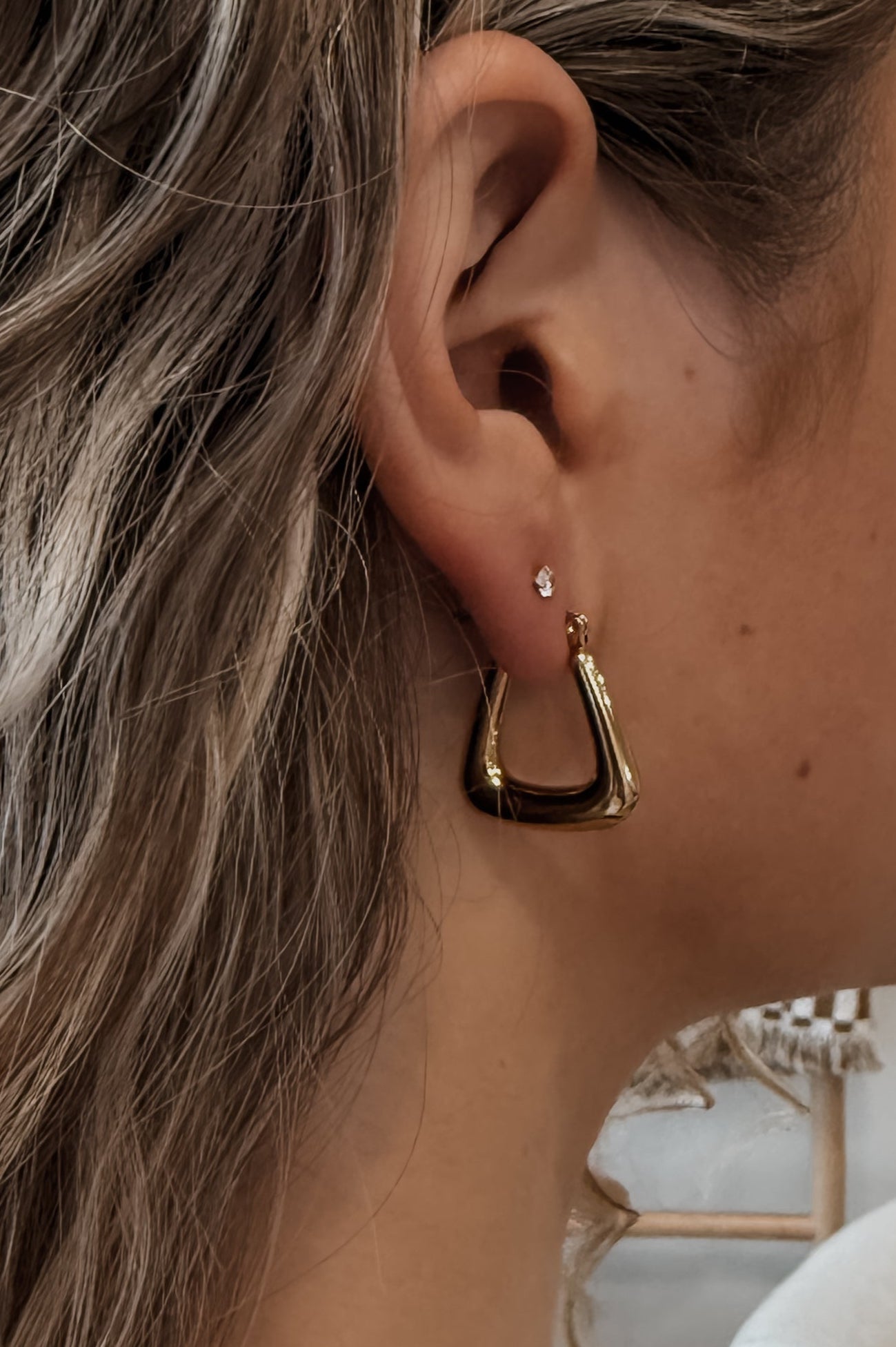 Ziggy Earrings - Gold