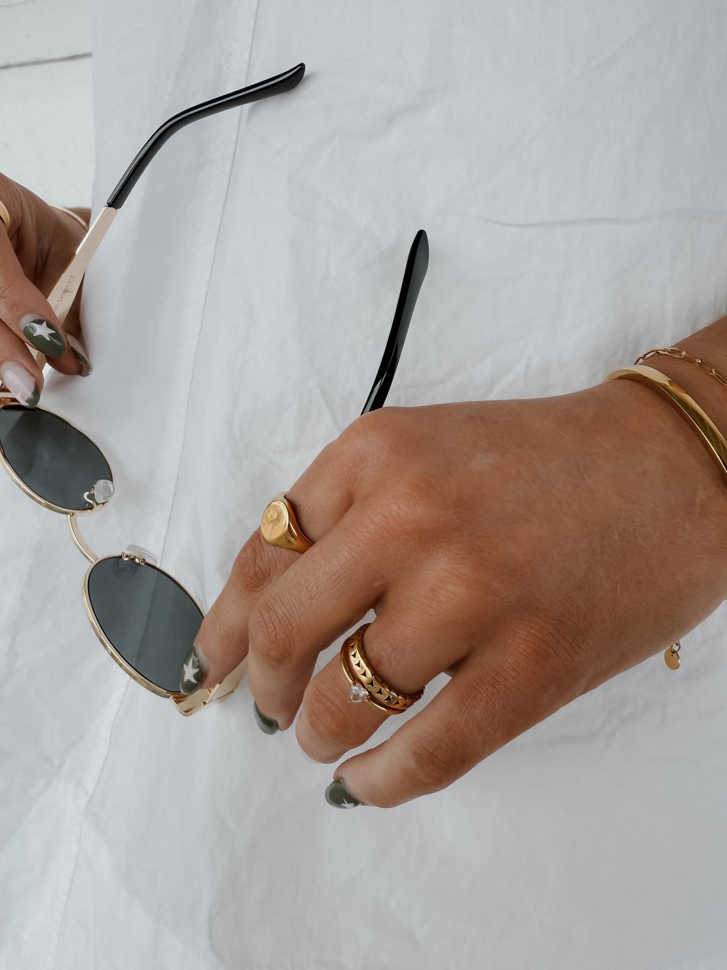 Oakley Ring - Gold
