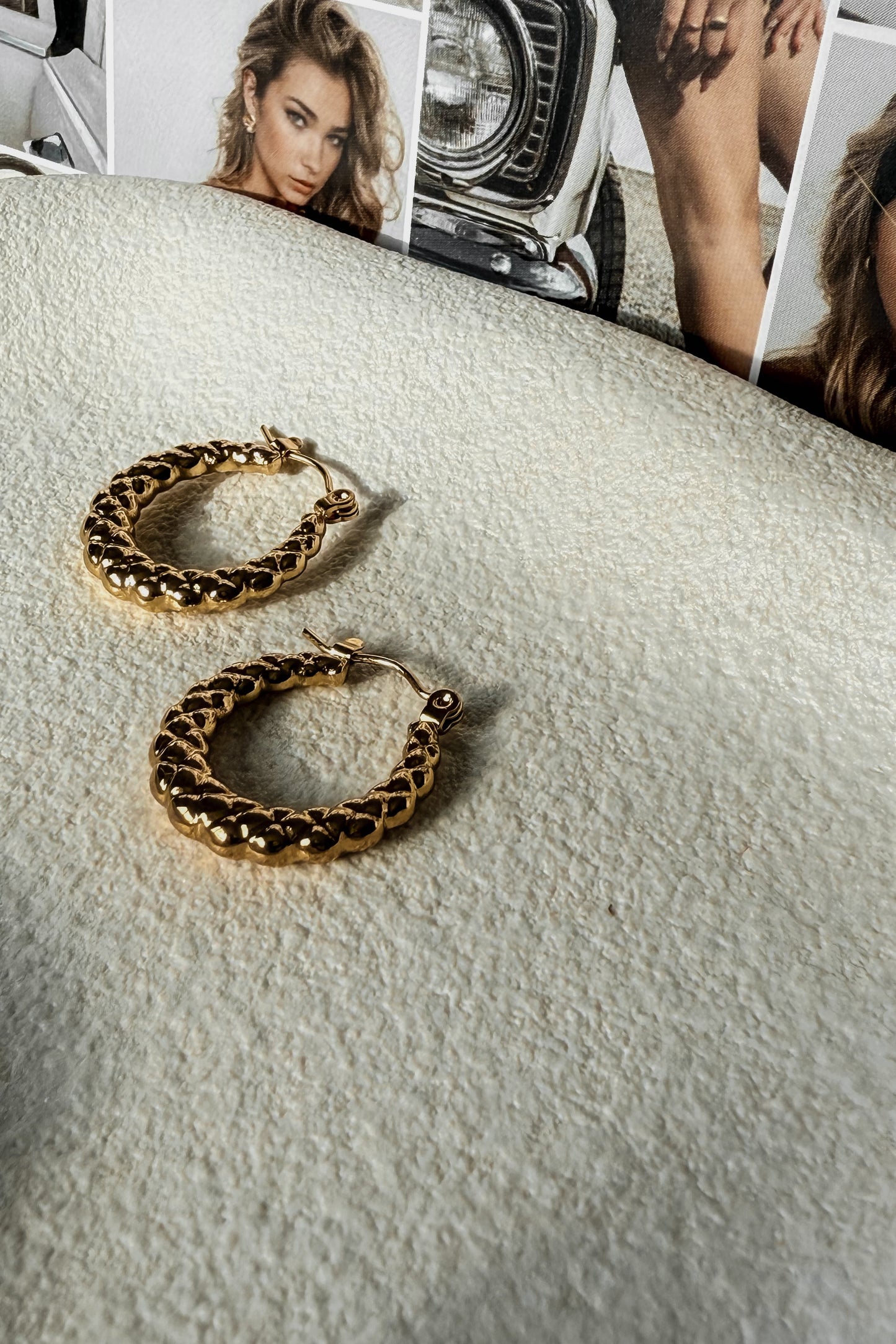 Harper Hoops - Gold