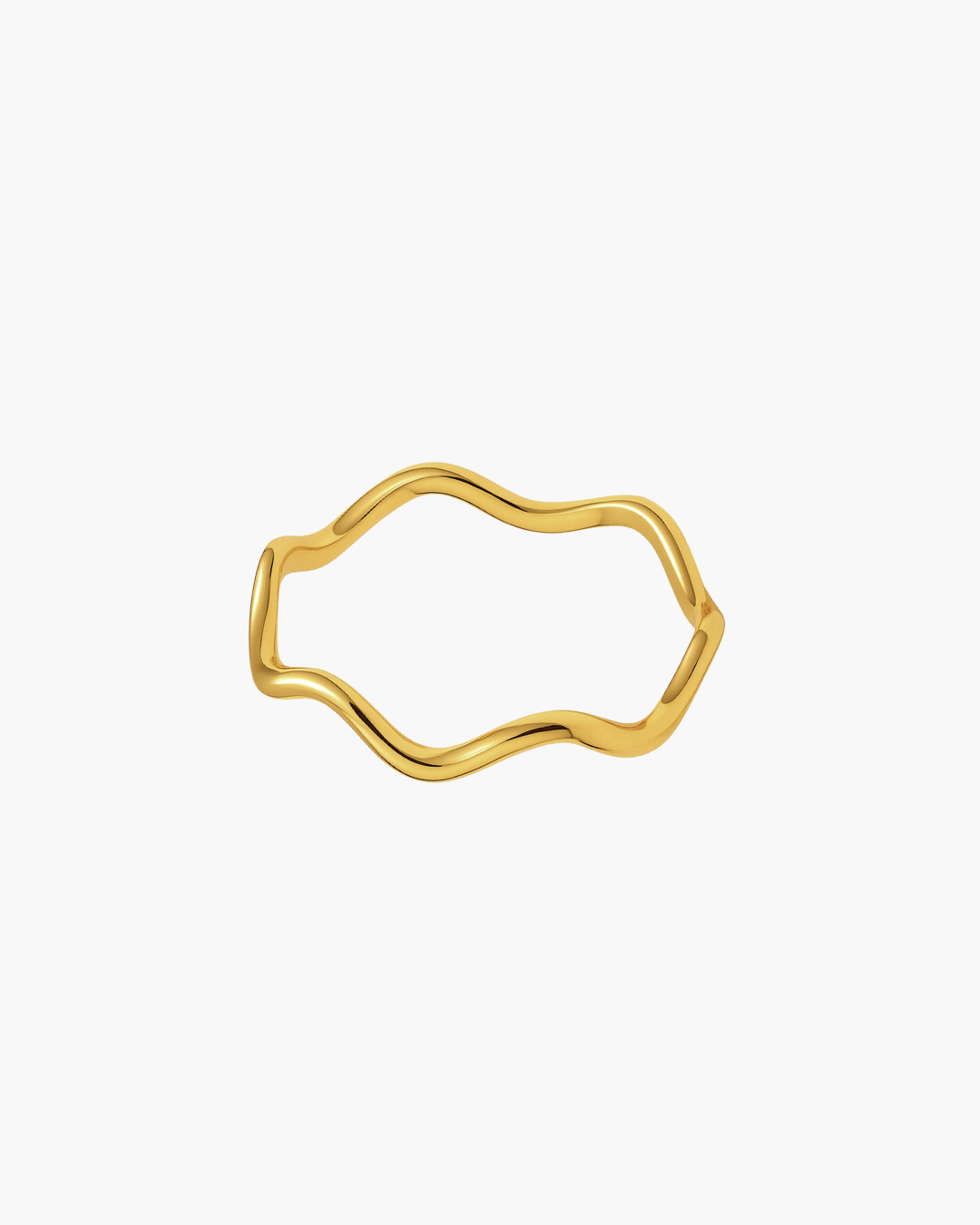 Azura Wave Ring - Gold
