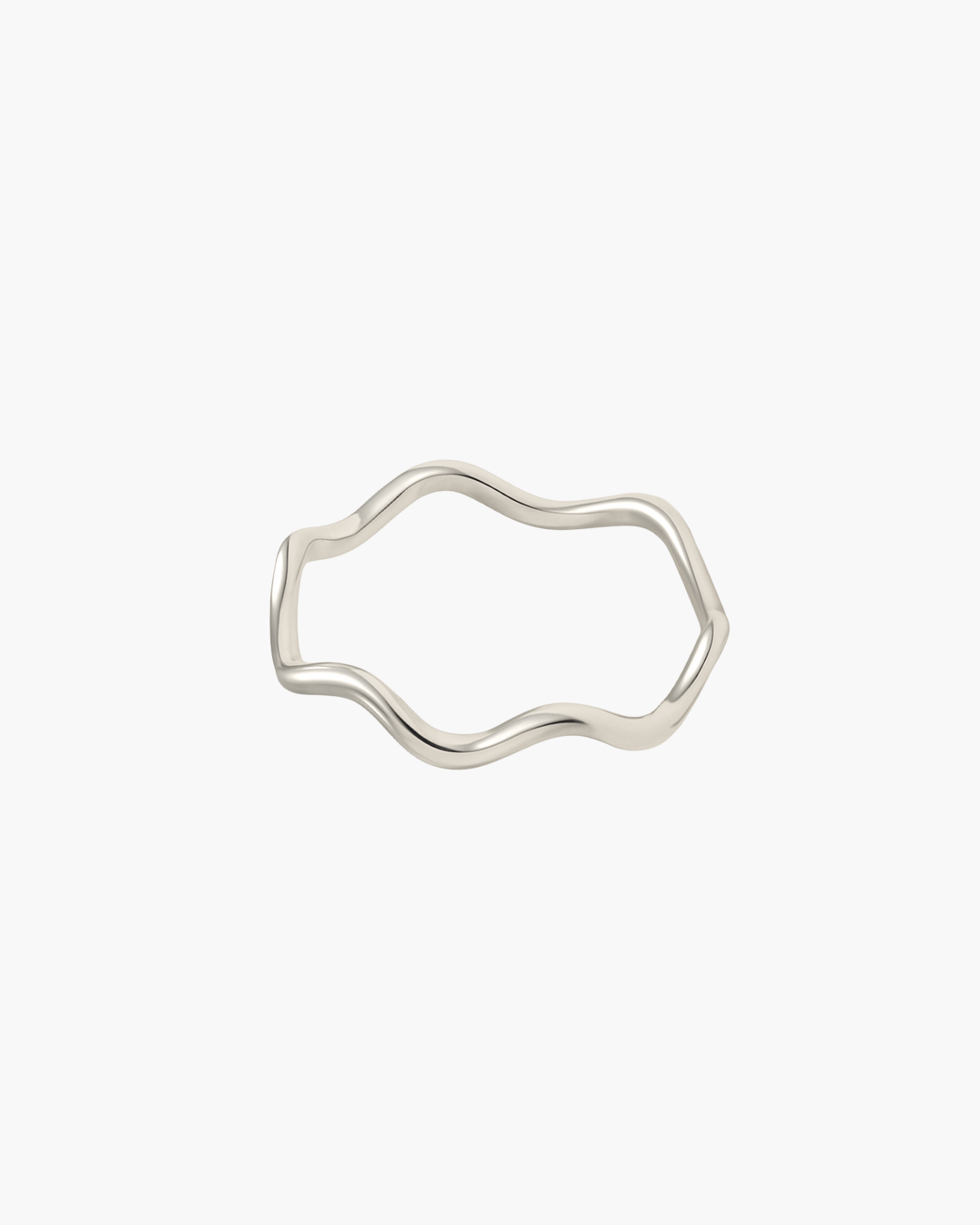 Azura Wave Ring - Silver