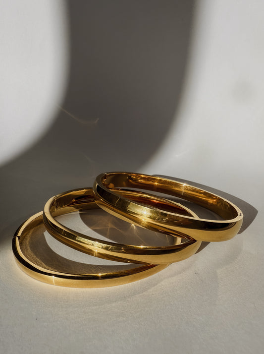 Willow Bangle - Gold