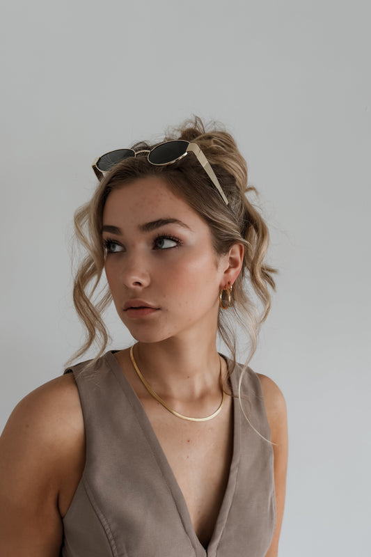 Snake Necklace - Gold