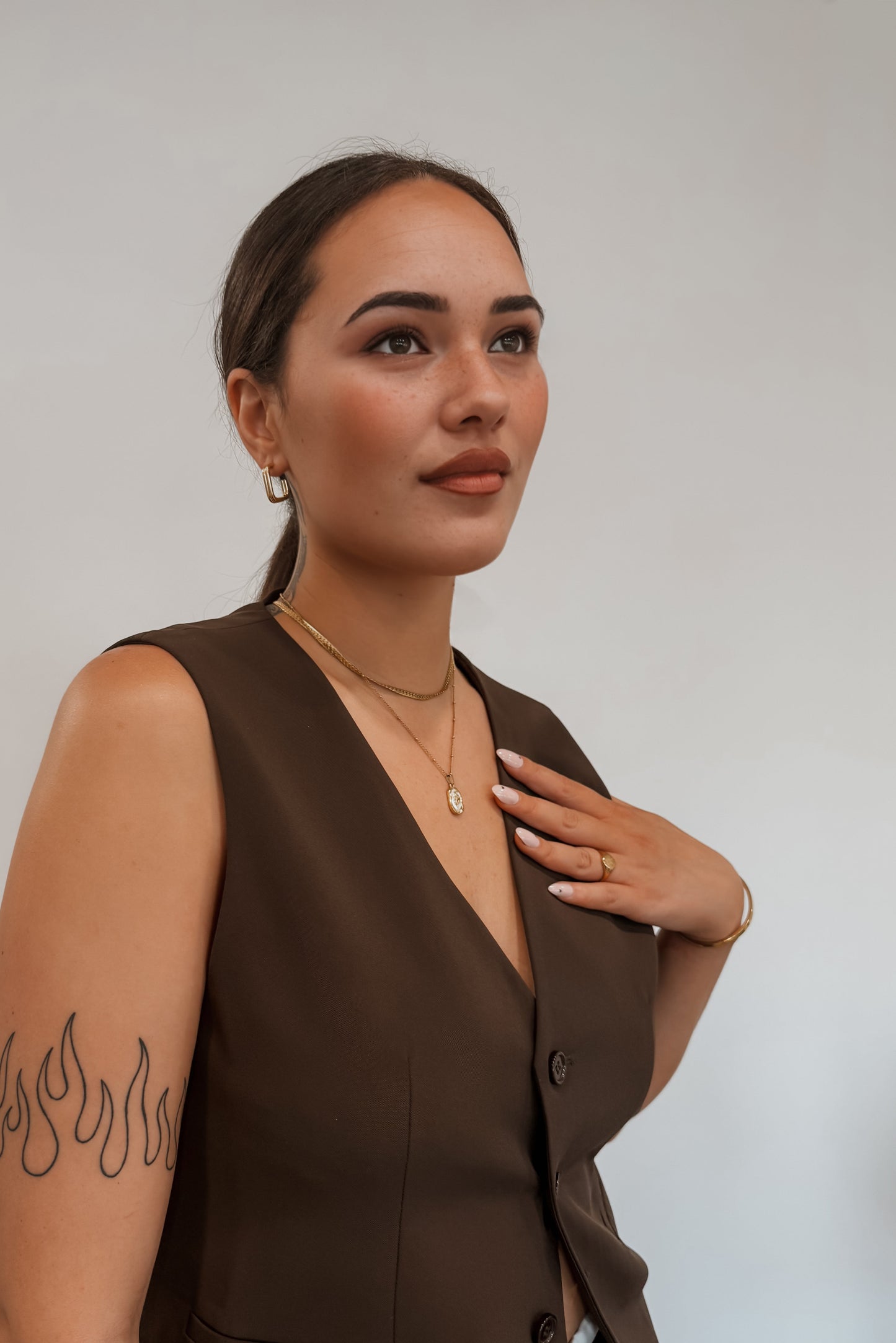 Farrah Earrings - Gold