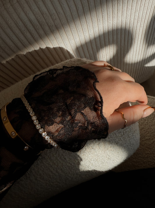 Azura Wave Ring - Gold