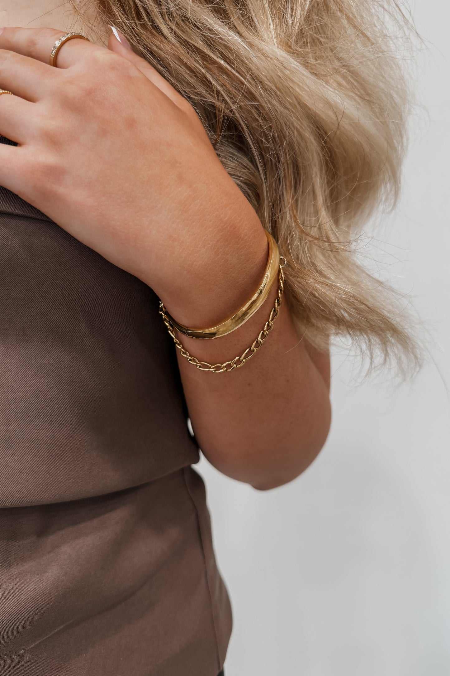 Willow Bangle - Gold