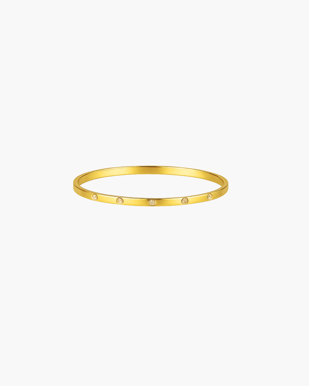 Millie Bangle Thin - Gold