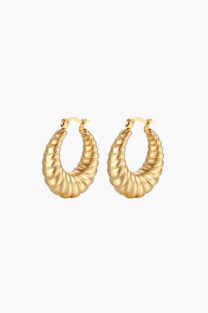 Zephyr Hoops - Gold