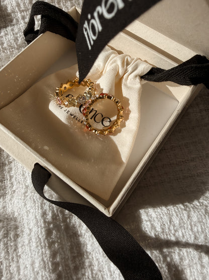 Chloe Ring in 18k gold vermeil on sterling silver — Florence Jewellery