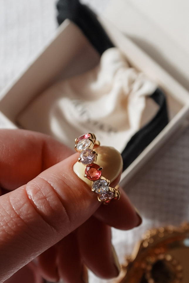 Keira Ring in 18k gold vermeil on sterling silver — Florence Jewellery