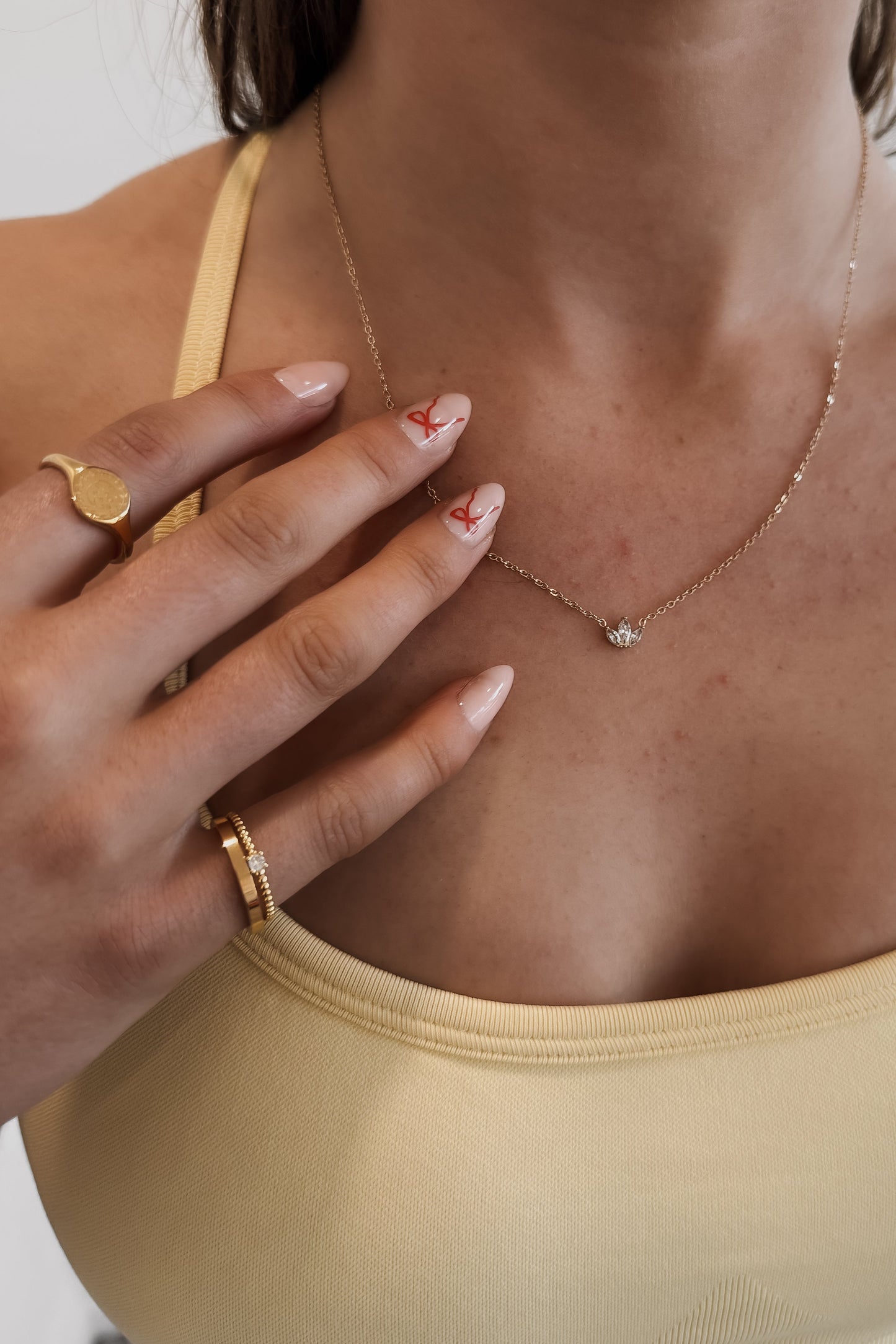 Petra Necklace - Gold