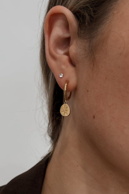 Florence Earrings - Gold