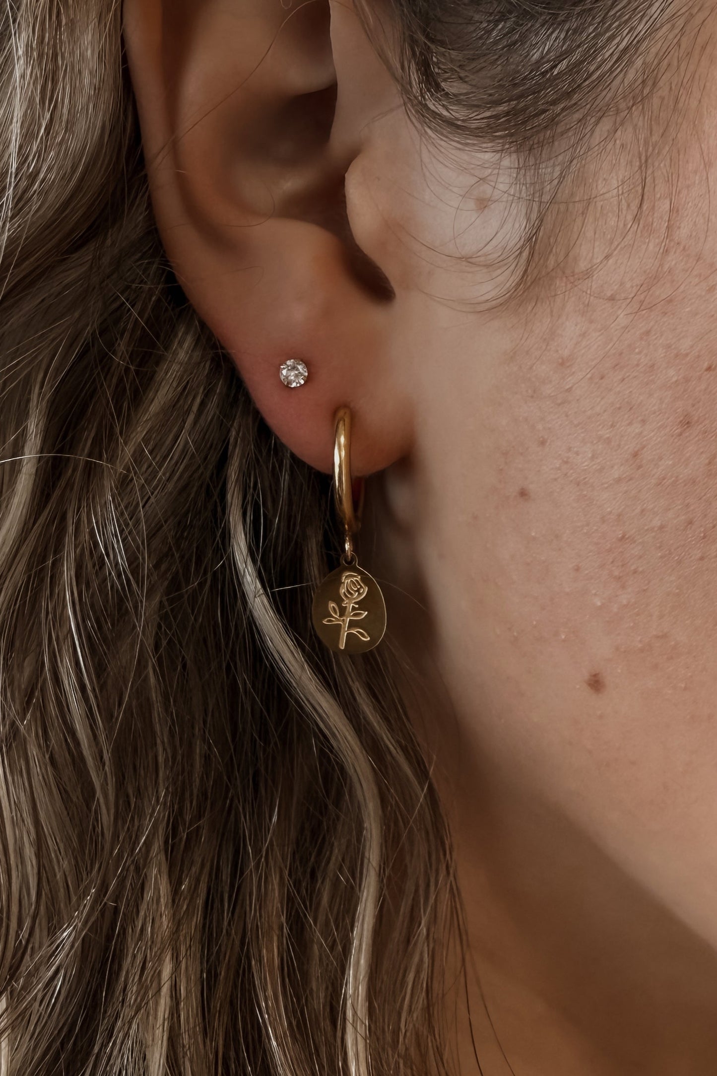 Florence Earrings - Gold