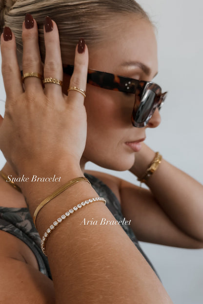 Snake Bracelet - Gold
