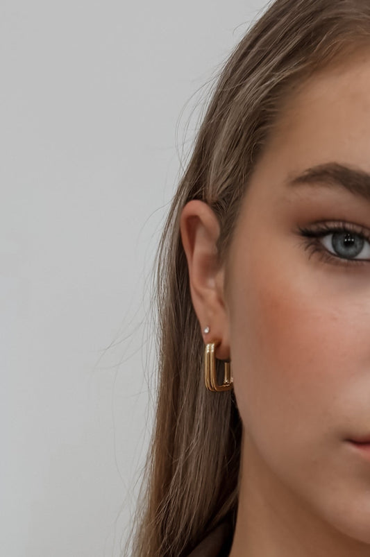 Farrah Earrings - Gold