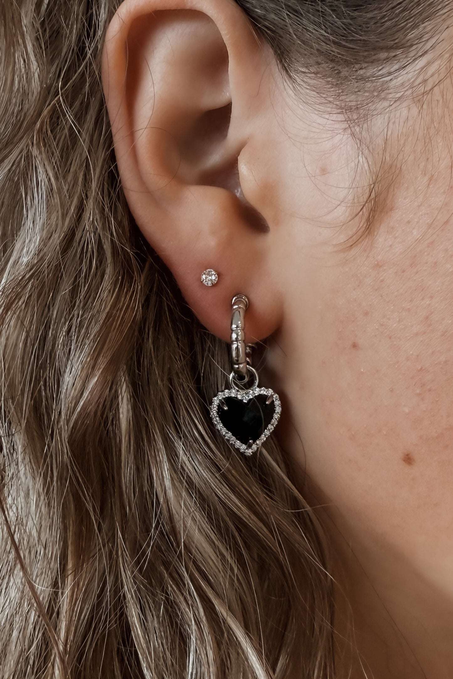 Valencia Earrings - Silver