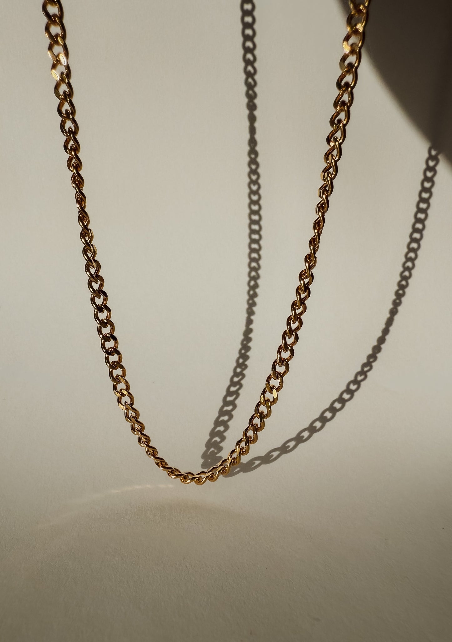 Nora Chain Necklace - Gold