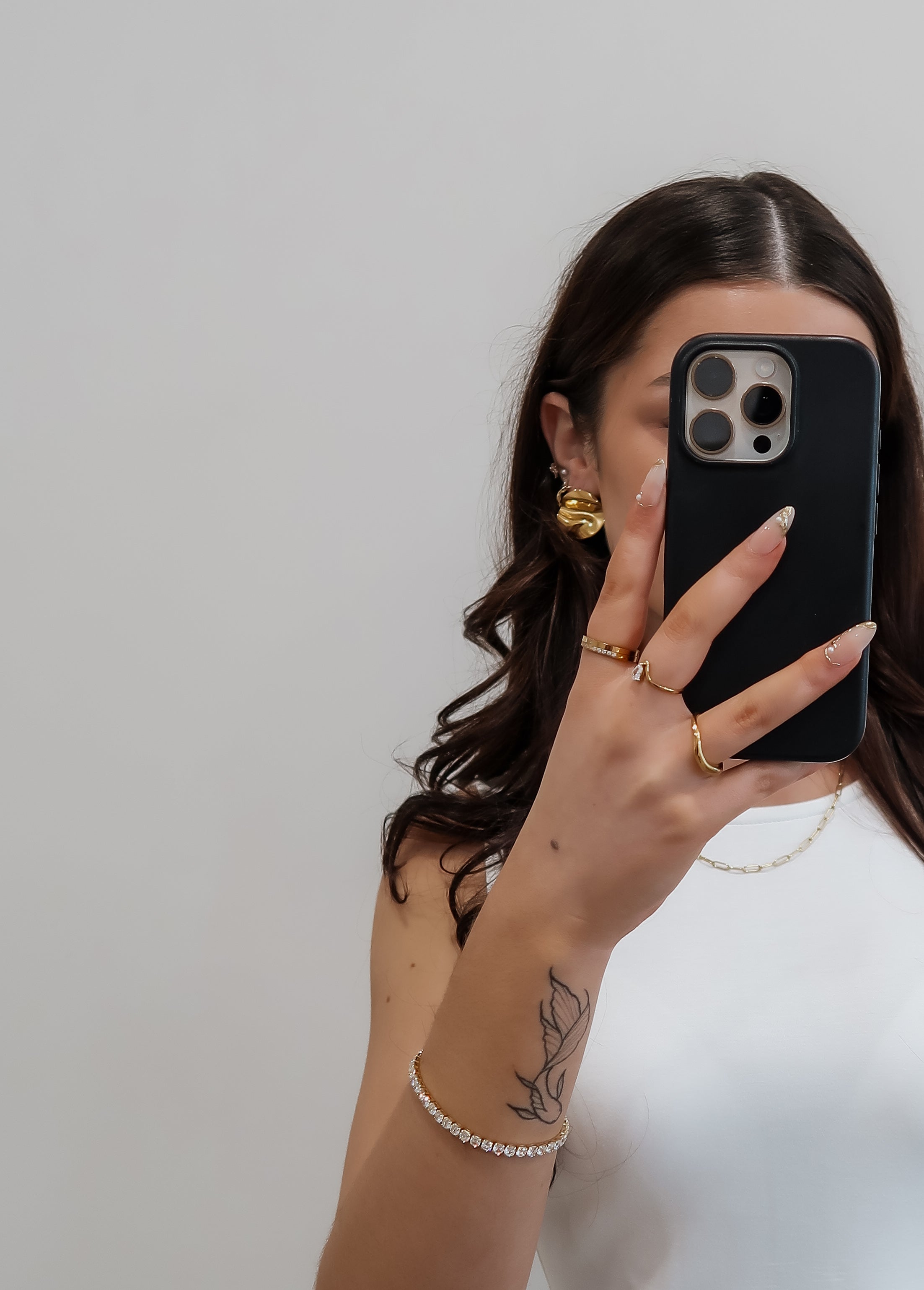 Aria Bracelet in 18k gold vermeil on sterling silver — Florence Jewellery
