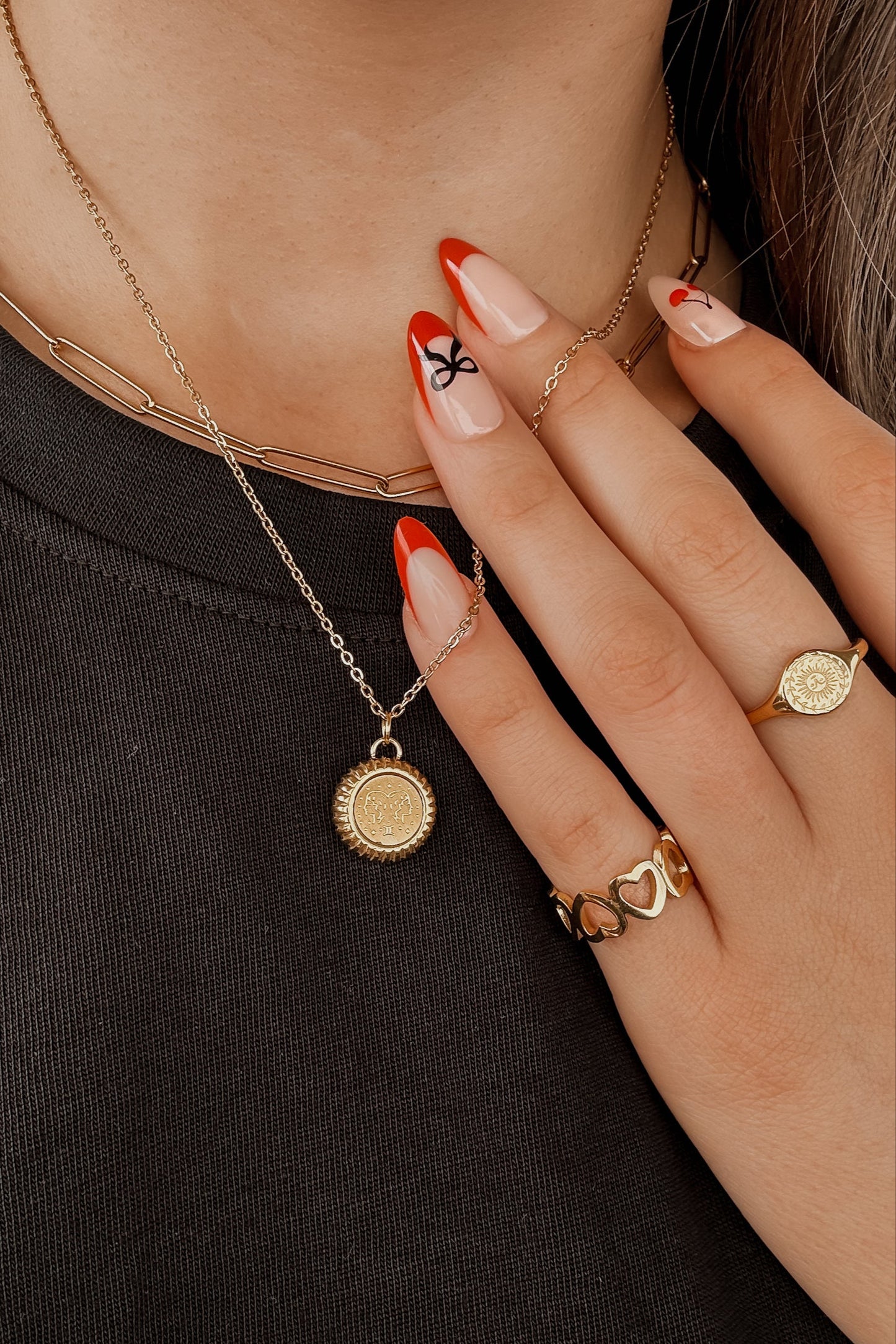 Summer Signet Ring - Gold