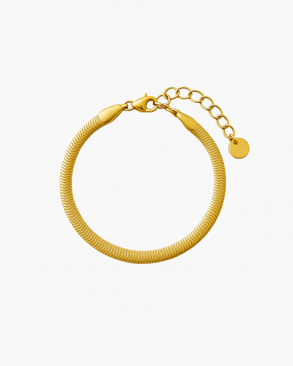 Snake Bracelet - Gold