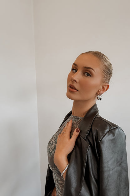 Valencia Earrings - Silver