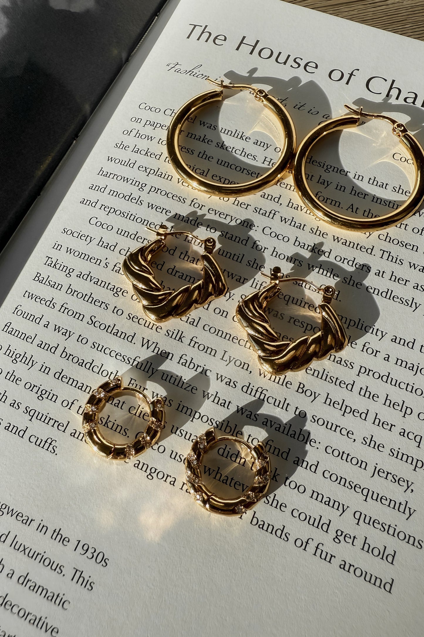 Maggie Earrings - Gold