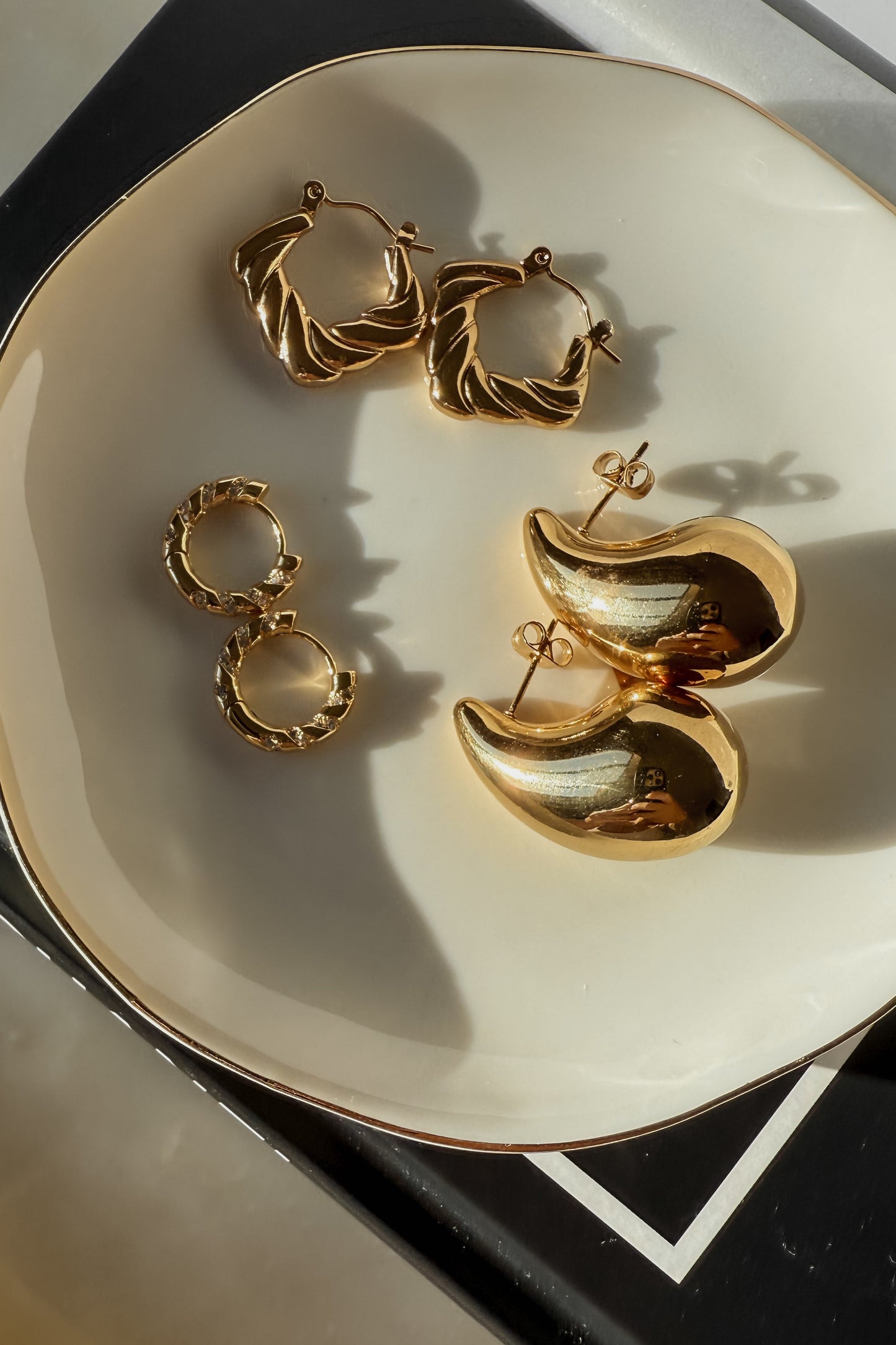 Stella Earrings - Gold