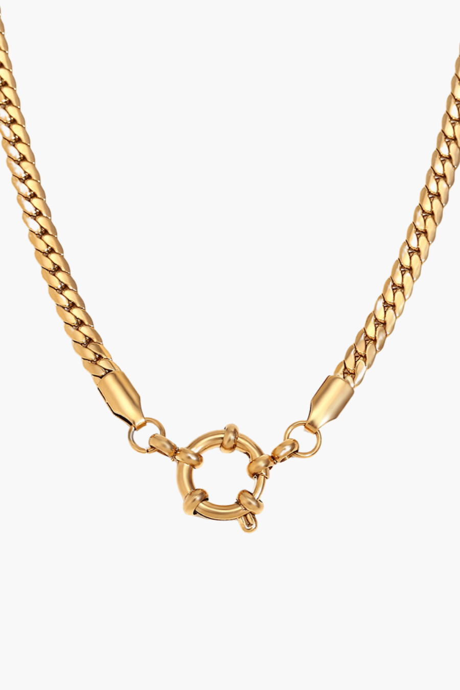 Cadena Charm Necklace - Gold