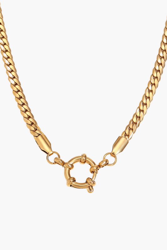 Cadena Charm Necklace - Gold
