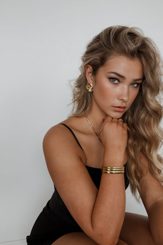Mila Earrings - Gold