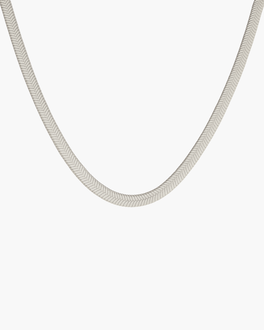 Snake Necklace - Silver