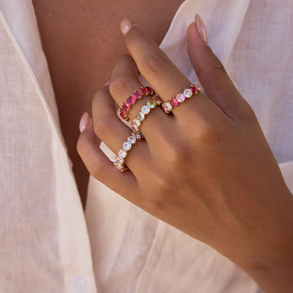 Chloe Ring in 18k gold vermeil on sterling silver — Florence Jewellery