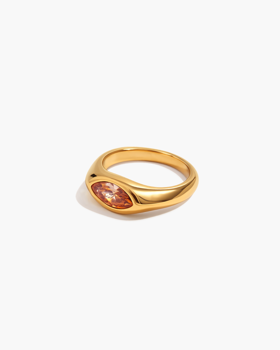 Sienna Ring in 18k gold vermeil on sterling silver — Florence Jewellery