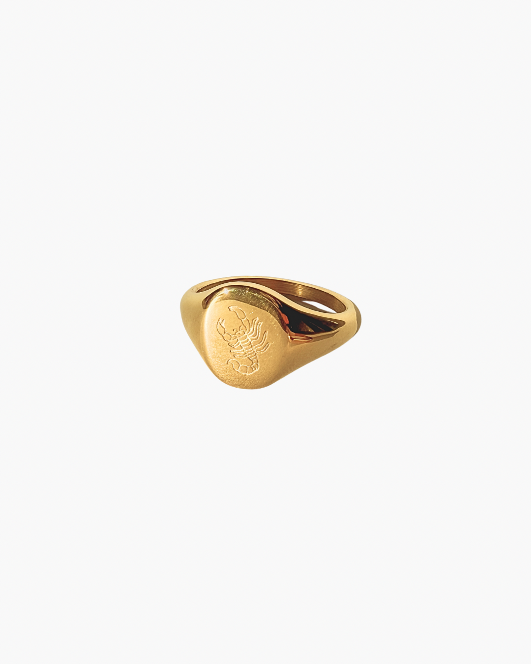 Starsign Signet Ring - Gold