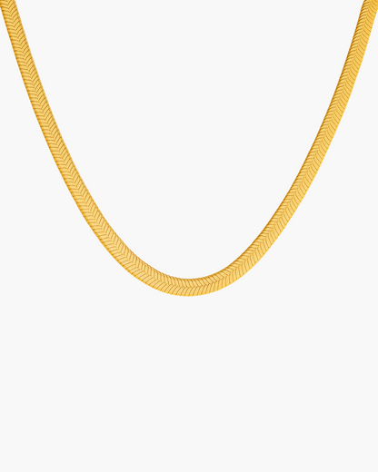 Snake Necklace - Gold