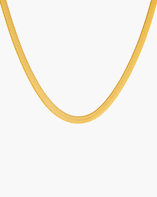 Snake Necklace - Gold